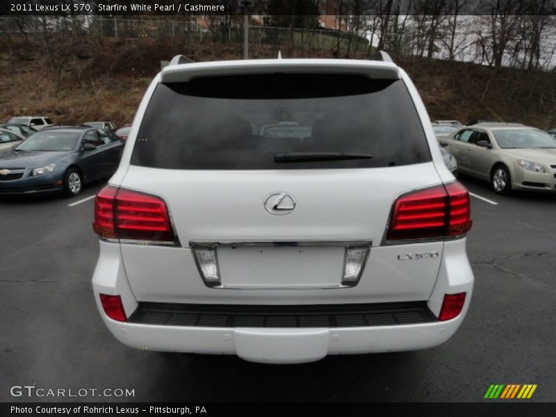 Starfire White Pearl / Cashmere 2011 Lexus LX 570
