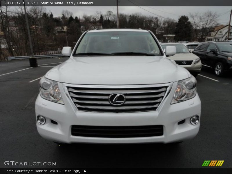  2011 LX 570 Starfire White Pearl