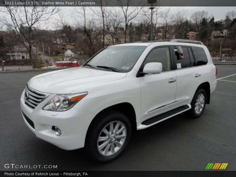 Front 3/4 View of 2011 LX 570