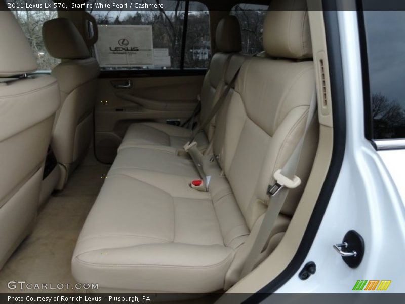 Starfire White Pearl / Cashmere 2011 Lexus LX 570