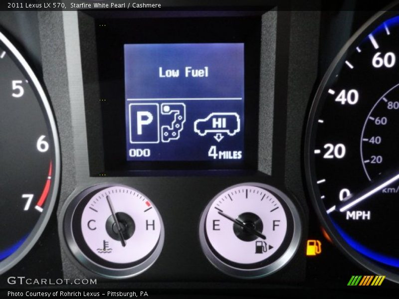 Starfire White Pearl / Cashmere 2011 Lexus LX 570
