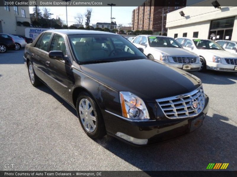 Double Espresso / Cashmere/Cocoa 2008 Cadillac DTS