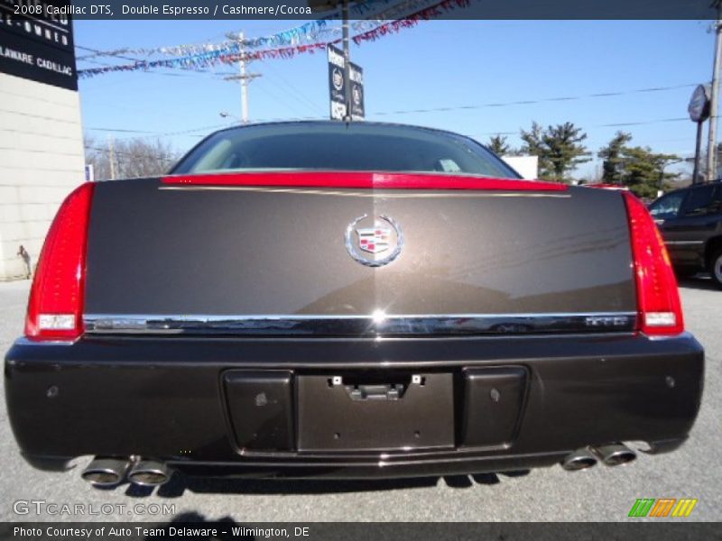 Double Espresso / Cashmere/Cocoa 2008 Cadillac DTS
