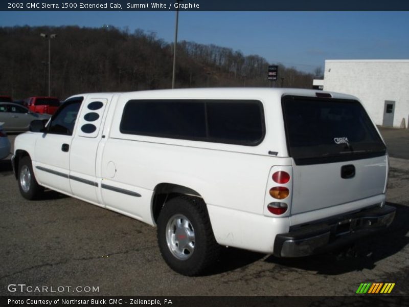 Summit White / Graphite 2002 GMC Sierra 1500 Extended Cab