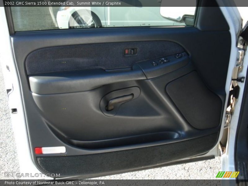 Summit White / Graphite 2002 GMC Sierra 1500 Extended Cab