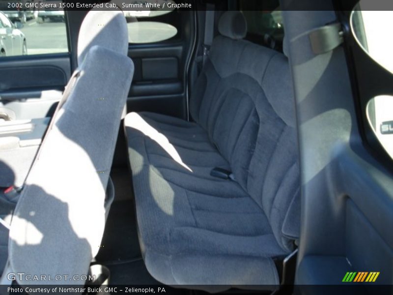 Summit White / Graphite 2002 GMC Sierra 1500 Extended Cab
