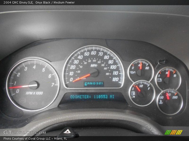 Onyx Black / Medium Pewter 2004 GMC Envoy SLE