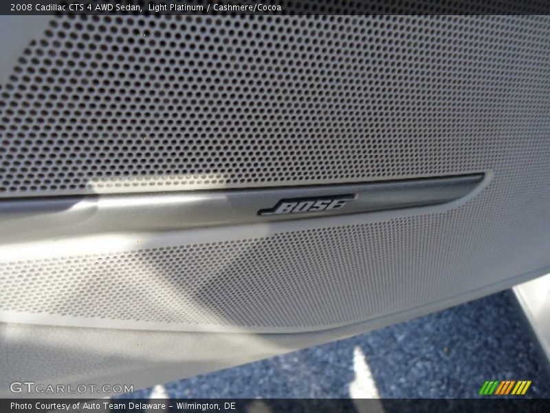 Light Platinum / Cashmere/Cocoa 2008 Cadillac CTS 4 AWD Sedan