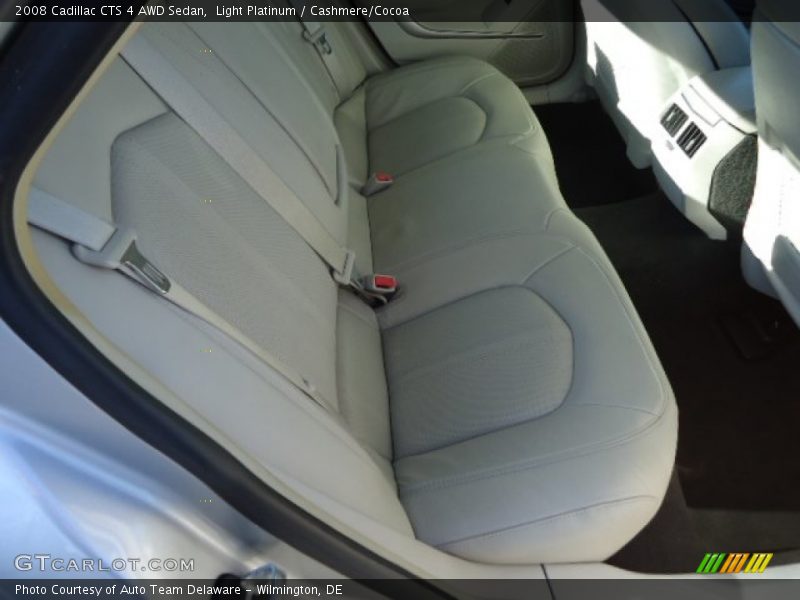 Light Platinum / Cashmere/Cocoa 2008 Cadillac CTS 4 AWD Sedan