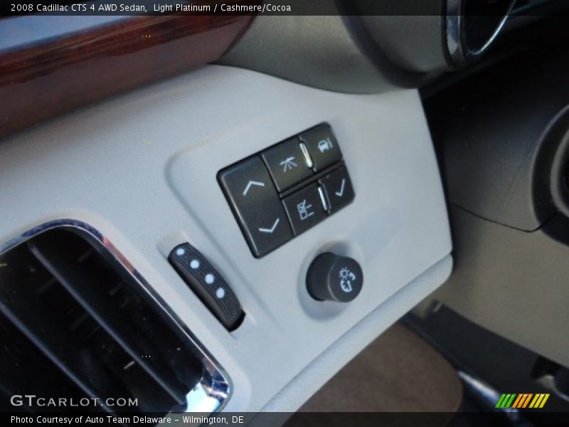 Light Platinum / Cashmere/Cocoa 2008 Cadillac CTS 4 AWD Sedan