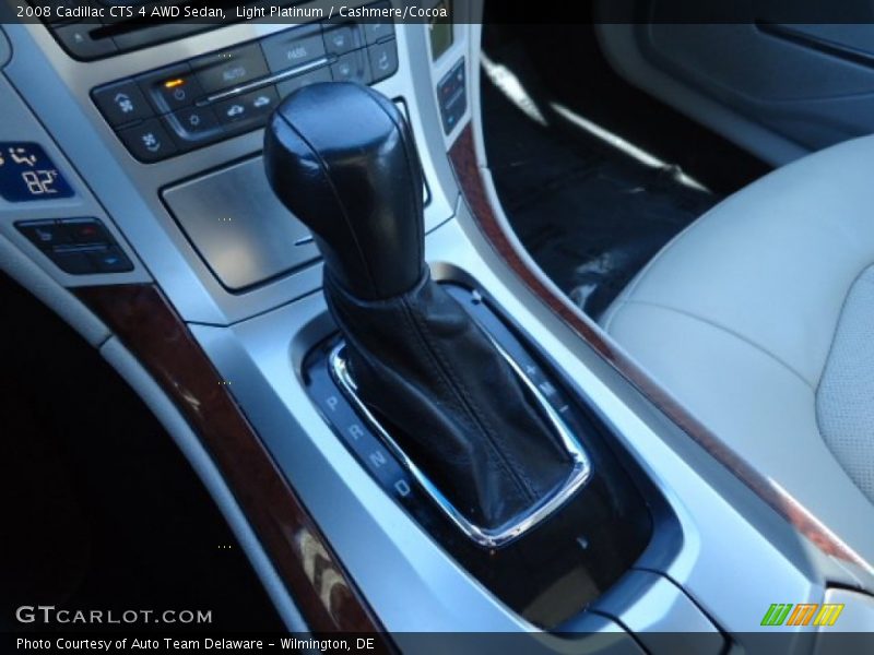 Light Platinum / Cashmere/Cocoa 2008 Cadillac CTS 4 AWD Sedan