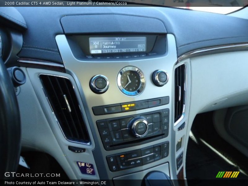 Light Platinum / Cashmere/Cocoa 2008 Cadillac CTS 4 AWD Sedan