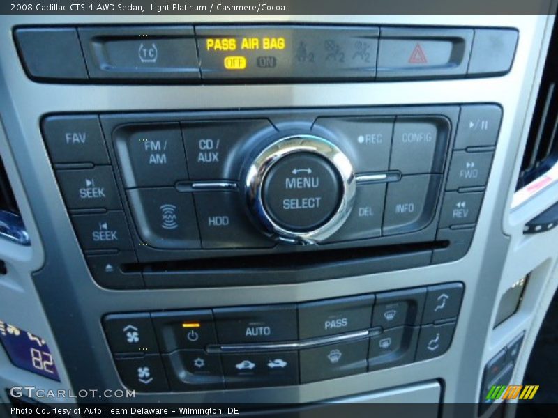 Light Platinum / Cashmere/Cocoa 2008 Cadillac CTS 4 AWD Sedan