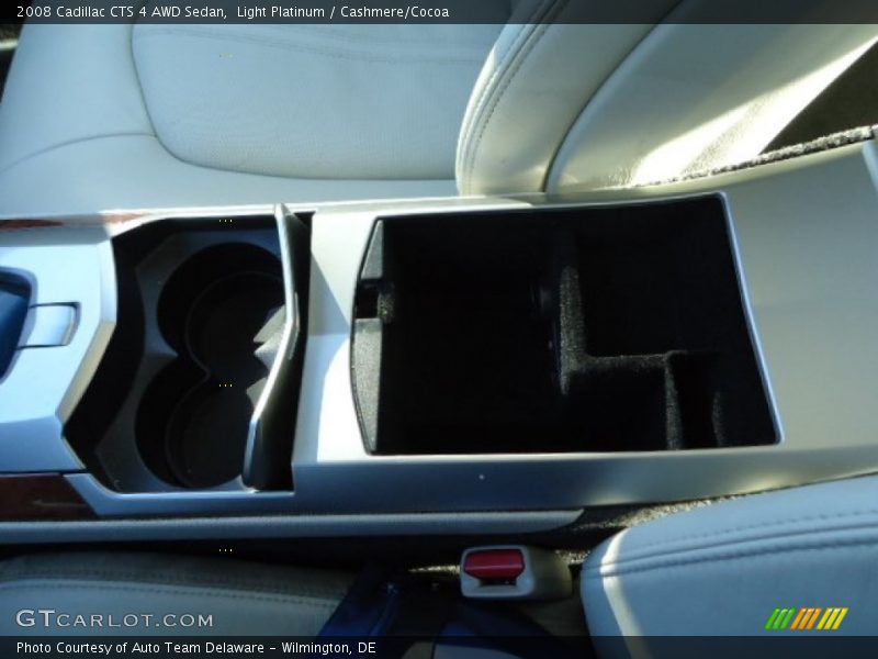 Light Platinum / Cashmere/Cocoa 2008 Cadillac CTS 4 AWD Sedan