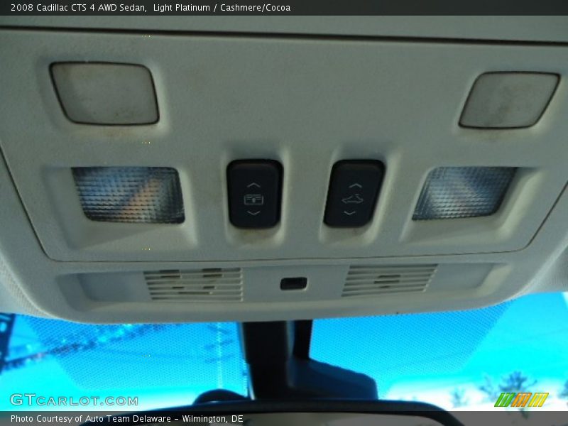 Light Platinum / Cashmere/Cocoa 2008 Cadillac CTS 4 AWD Sedan