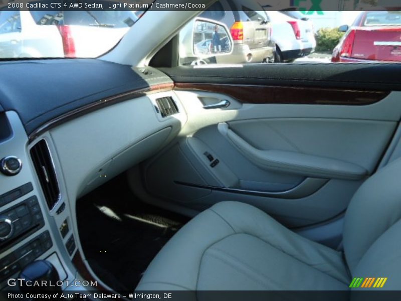 Light Platinum / Cashmere/Cocoa 2008 Cadillac CTS 4 AWD Sedan