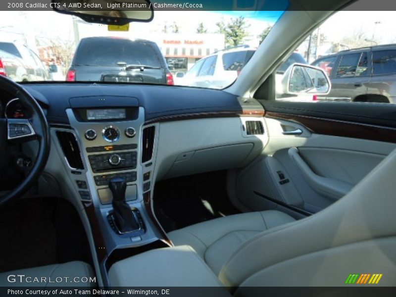 Light Platinum / Cashmere/Cocoa 2008 Cadillac CTS 4 AWD Sedan