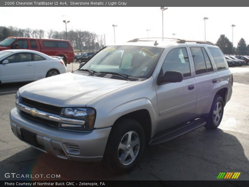 Silverstone Metallic / Light Gray 2006 Chevrolet TrailBlazer LS 4x4