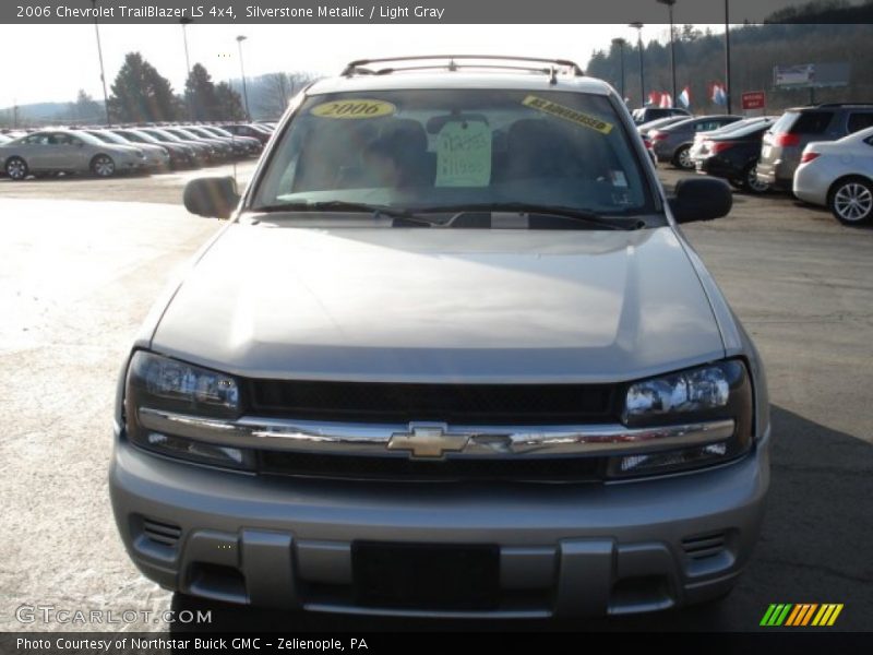 Silverstone Metallic / Light Gray 2006 Chevrolet TrailBlazer LS 4x4