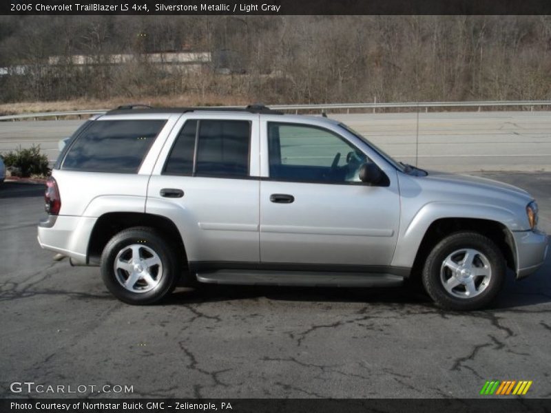 Silverstone Metallic / Light Gray 2006 Chevrolet TrailBlazer LS 4x4