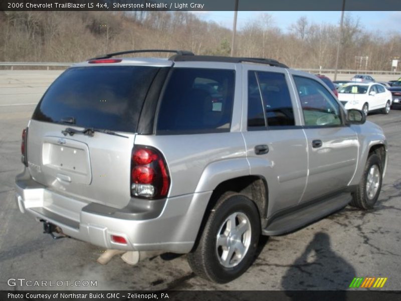 Silverstone Metallic / Light Gray 2006 Chevrolet TrailBlazer LS 4x4