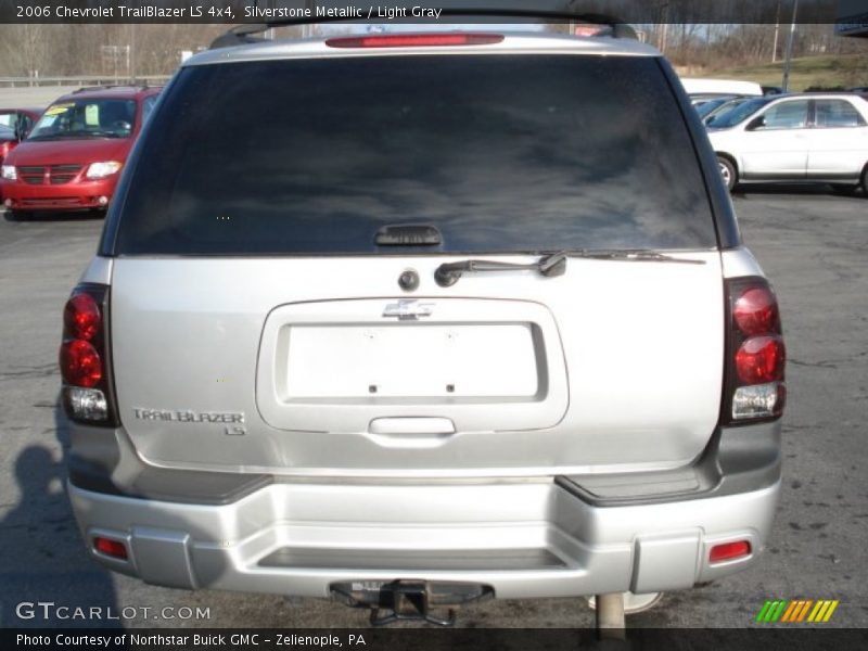 Silverstone Metallic / Light Gray 2006 Chevrolet TrailBlazer LS 4x4