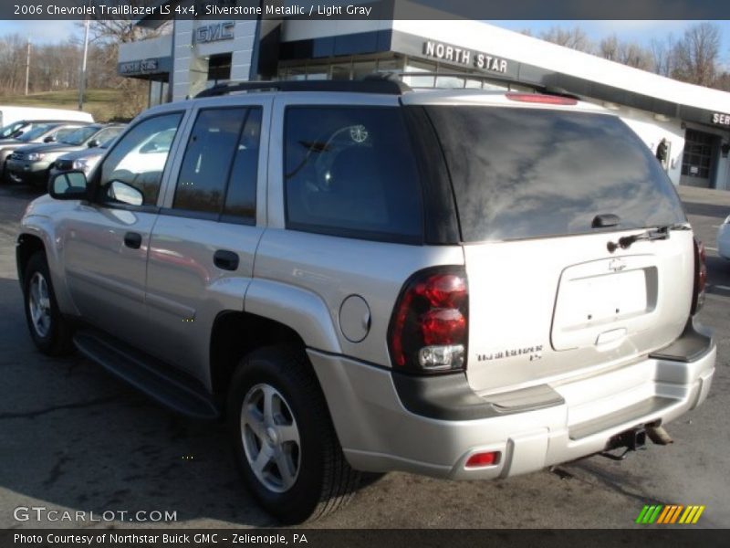 Silverstone Metallic / Light Gray 2006 Chevrolet TrailBlazer LS 4x4