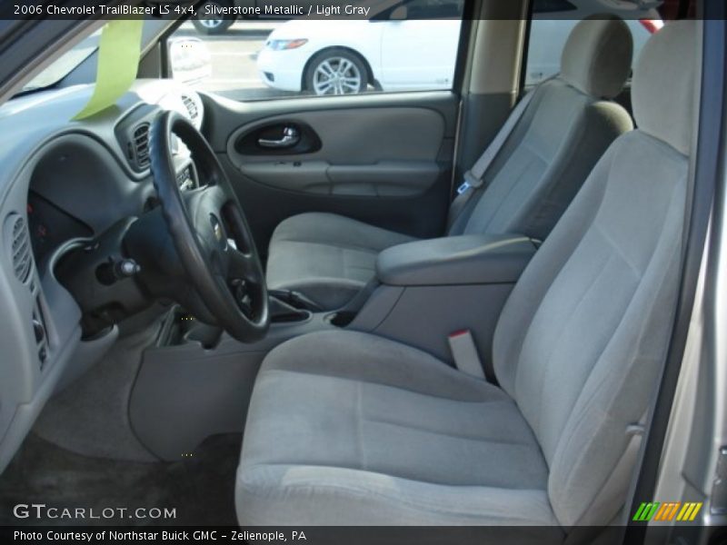 Silverstone Metallic / Light Gray 2006 Chevrolet TrailBlazer LS 4x4