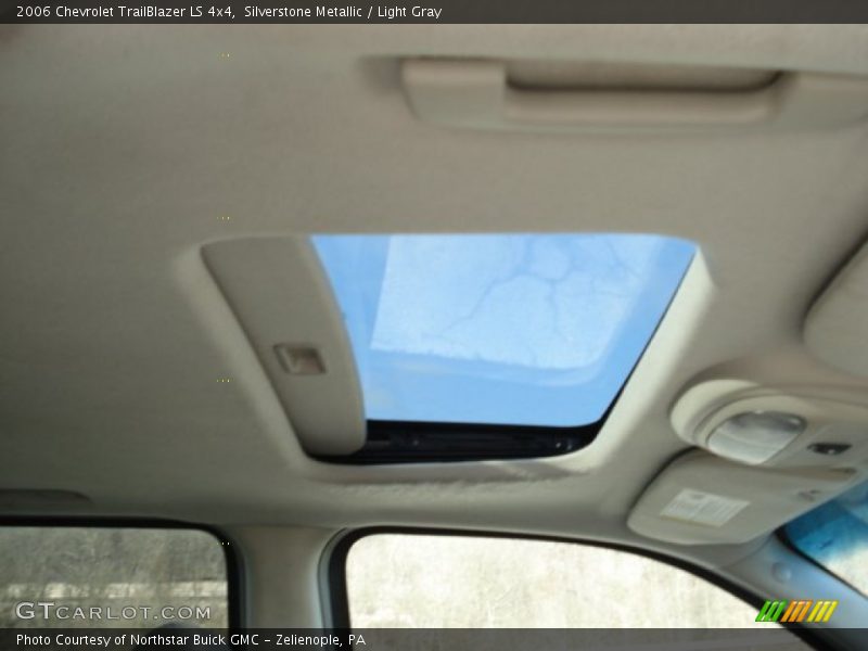 Silverstone Metallic / Light Gray 2006 Chevrolet TrailBlazer LS 4x4