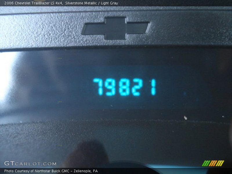 Silverstone Metallic / Light Gray 2006 Chevrolet TrailBlazer LS 4x4