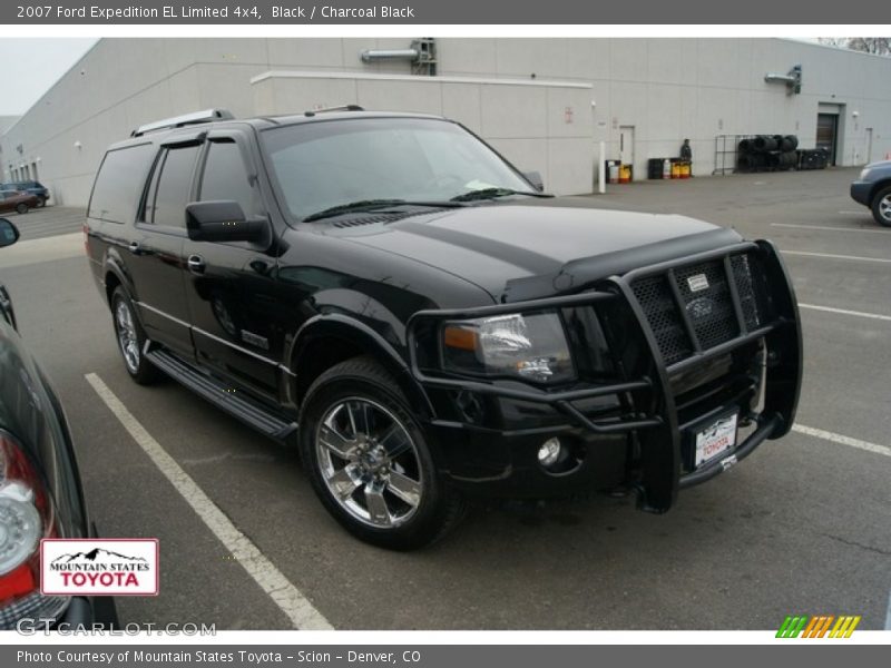 Black / Charcoal Black 2007 Ford Expedition EL Limited 4x4