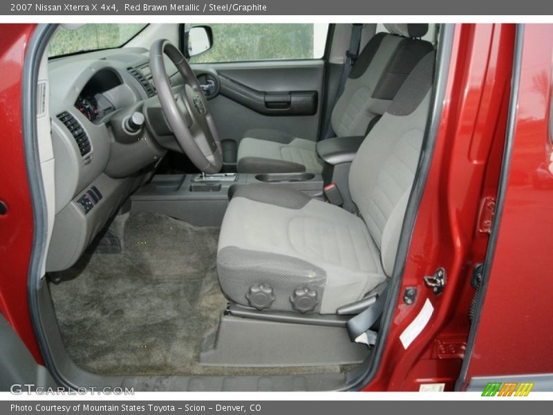 Red Brawn Metallic / Steel/Graphite 2007 Nissan Xterra X 4x4