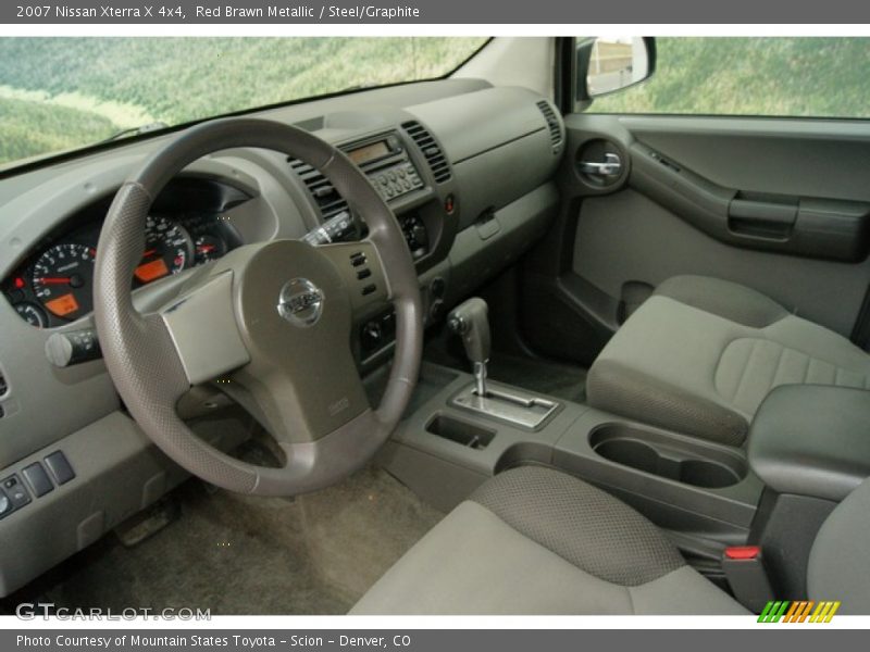 Red Brawn Metallic / Steel/Graphite 2007 Nissan Xterra X 4x4