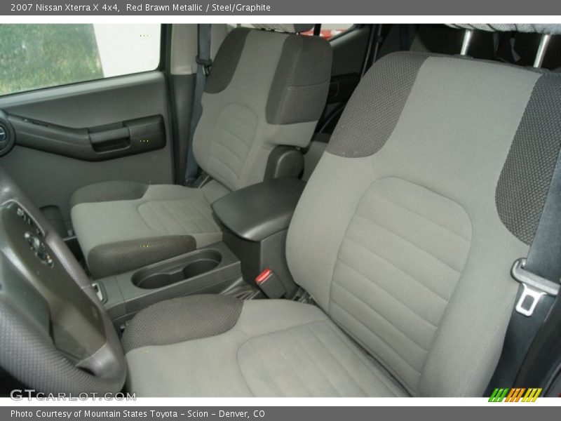 Red Brawn Metallic / Steel/Graphite 2007 Nissan Xterra X 4x4