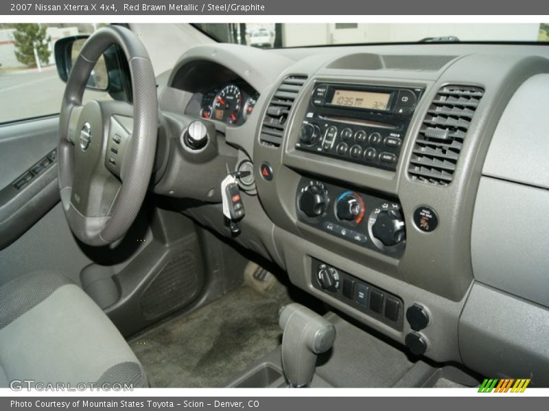 Red Brawn Metallic / Steel/Graphite 2007 Nissan Xterra X 4x4