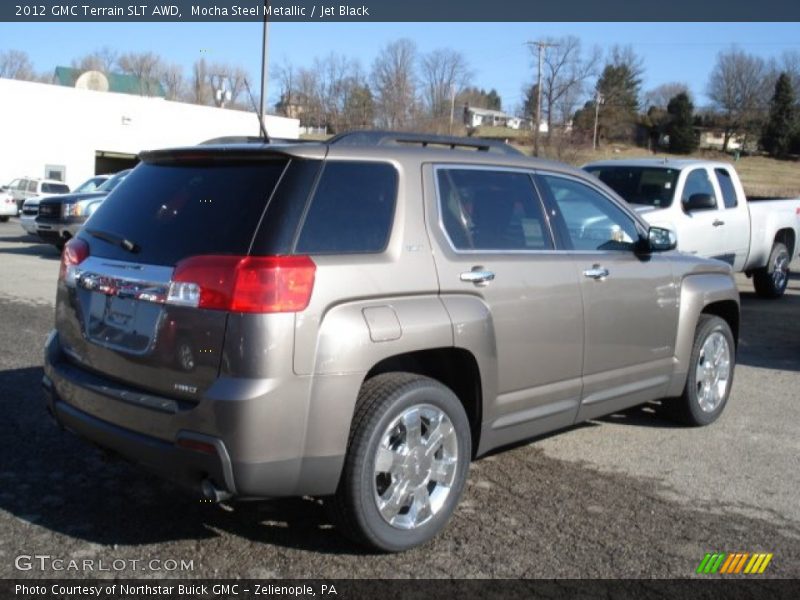 Mocha Steel Metallic / Jet Black 2012 GMC Terrain SLT AWD