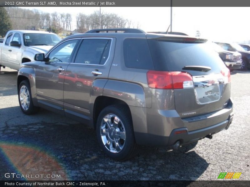 Mocha Steel Metallic / Jet Black 2012 GMC Terrain SLT AWD