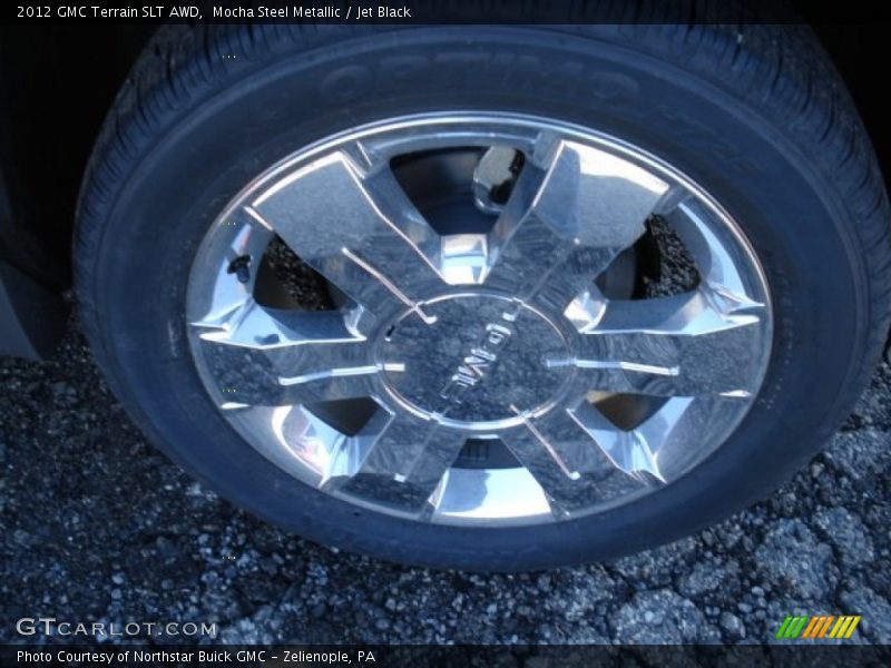 Mocha Steel Metallic / Jet Black 2012 GMC Terrain SLT AWD