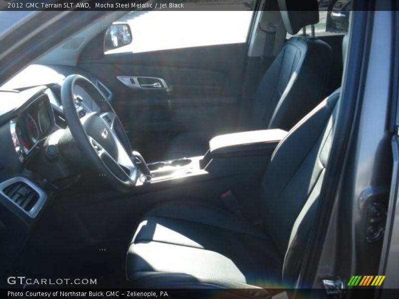 Mocha Steel Metallic / Jet Black 2012 GMC Terrain SLT AWD