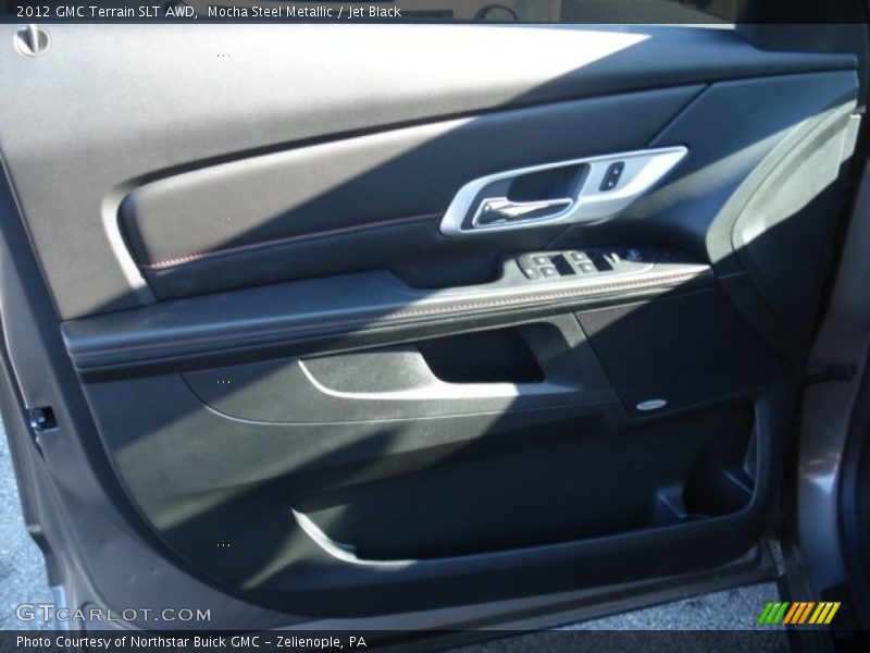 Mocha Steel Metallic / Jet Black 2012 GMC Terrain SLT AWD