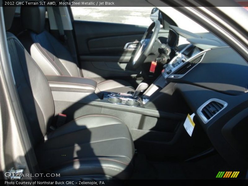 Mocha Steel Metallic / Jet Black 2012 GMC Terrain SLT AWD