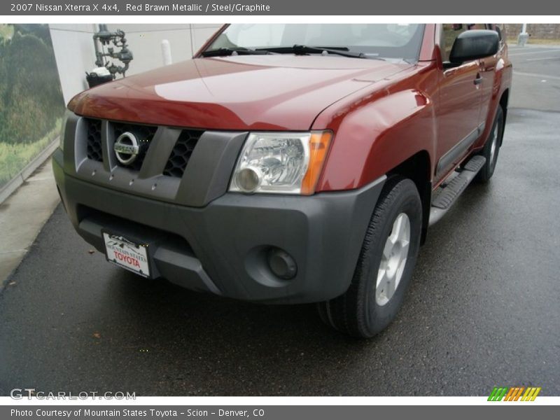 Red Brawn Metallic / Steel/Graphite 2007 Nissan Xterra X 4x4
