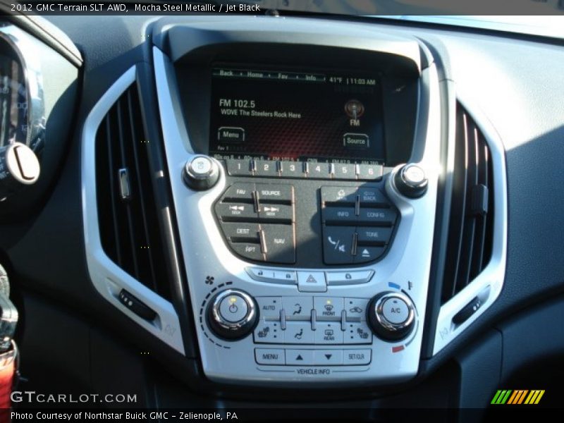 Mocha Steel Metallic / Jet Black 2012 GMC Terrain SLT AWD