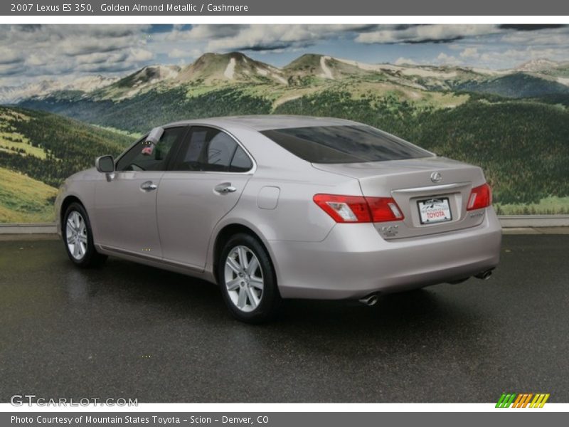 Golden Almond Metallic / Cashmere 2007 Lexus ES 350