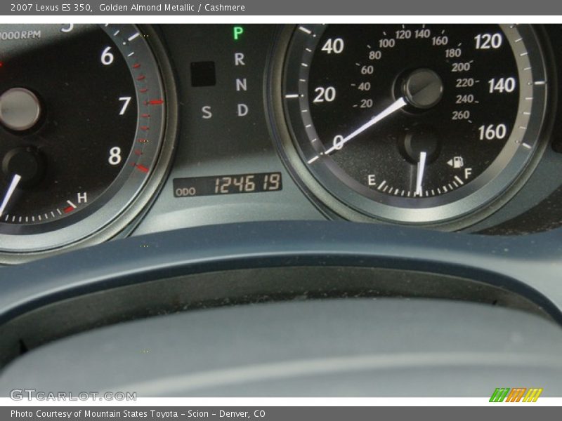 Golden Almond Metallic / Cashmere 2007 Lexus ES 350