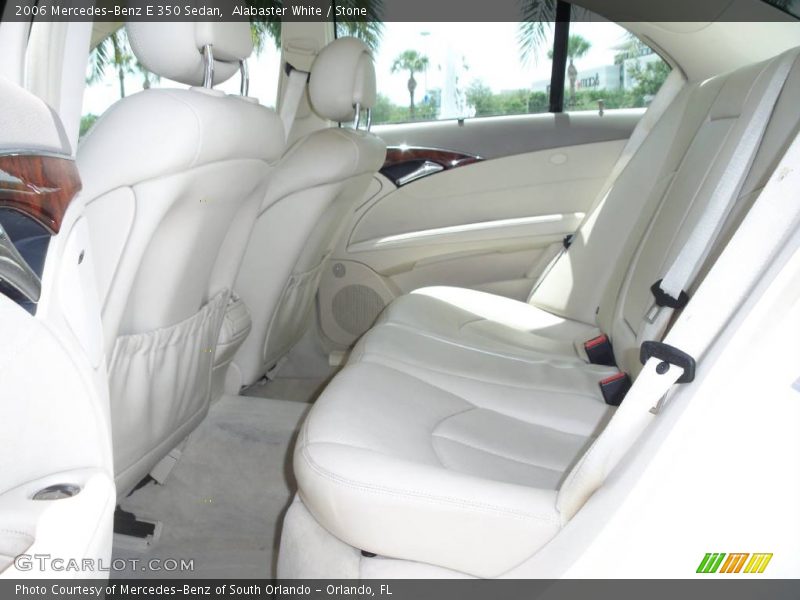 Alabaster White / Stone 2006 Mercedes-Benz E 350 Sedan