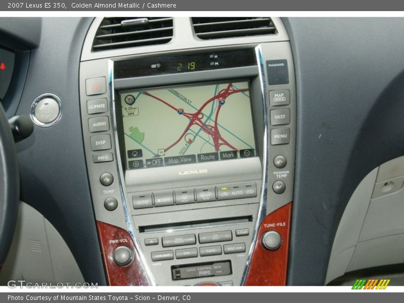 Golden Almond Metallic / Cashmere 2007 Lexus ES 350