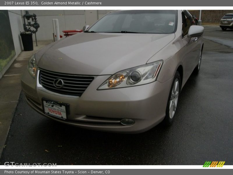 Golden Almond Metallic / Cashmere 2007 Lexus ES 350