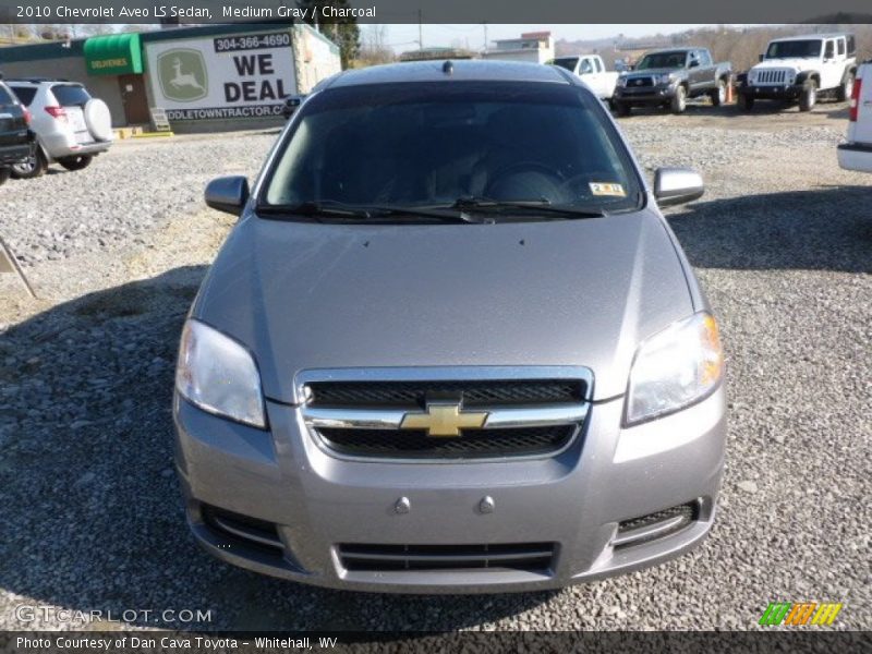Medium Gray / Charcoal 2010 Chevrolet Aveo LS Sedan