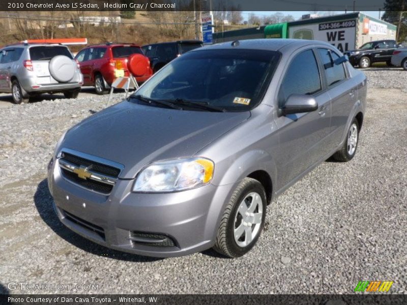 Medium Gray / Charcoal 2010 Chevrolet Aveo LS Sedan